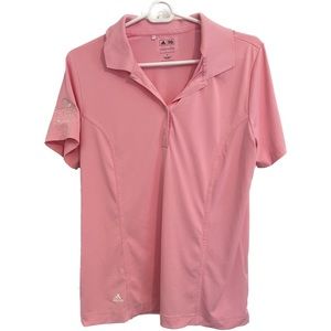 Adidas Light Pink Polo Shirt